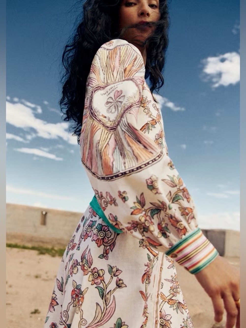 NWOT Sezane Ithea Maxi Dress, Size 4 $310 - Picture 3 of 8